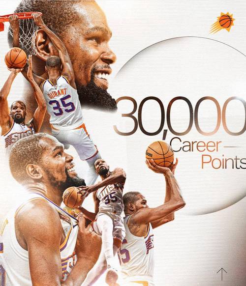 缺的就是你的顶级进攻!火箭官方发了一大堆杜兰特的得分纪录