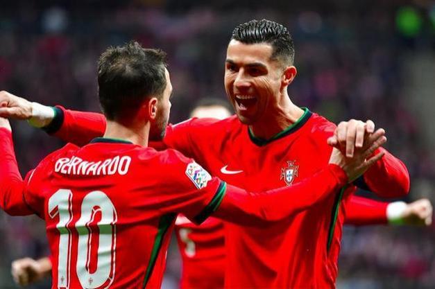 取胜就出线！葡萄牙客战爱尔兰首发：C罗、菲利克斯出战，B费缺席